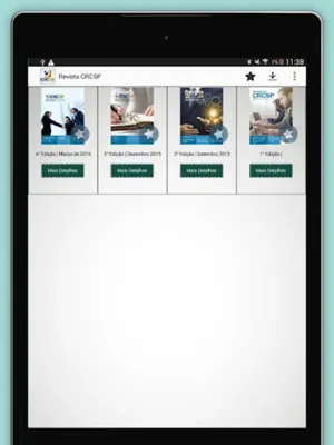 Revista CRCSP android App screenshot 1